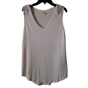 Old Navy Cream Tank Top Small
